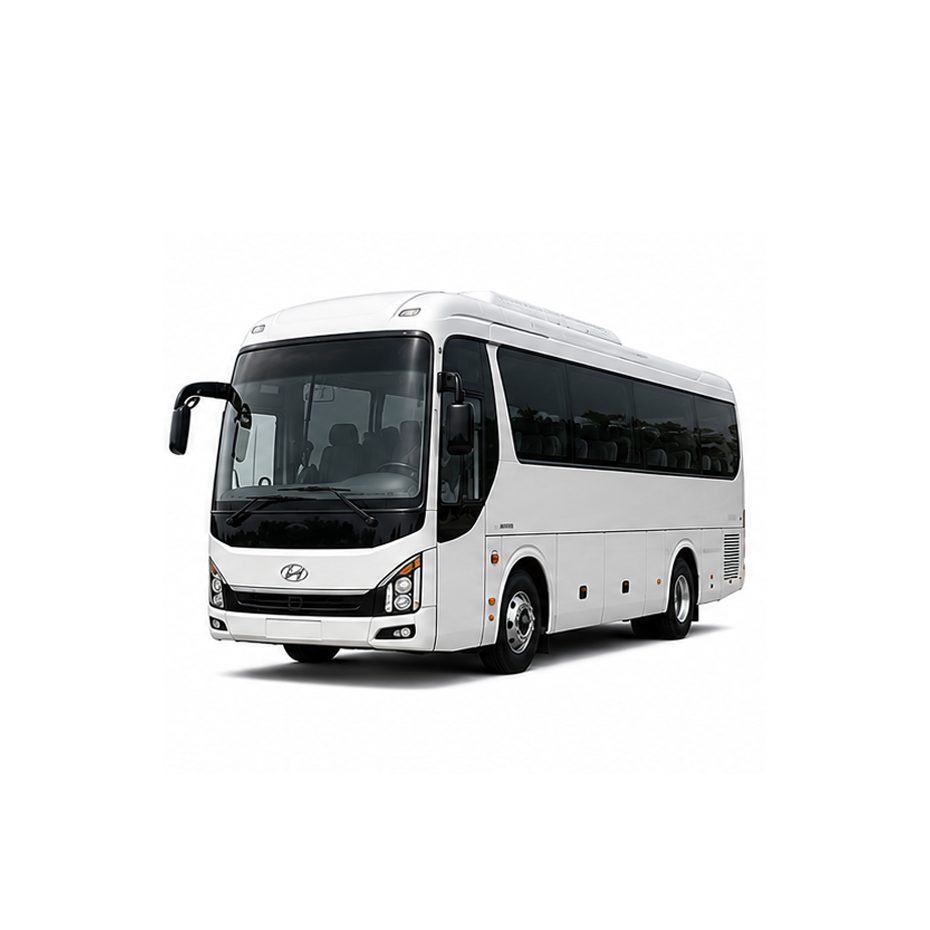 Mid coach bus